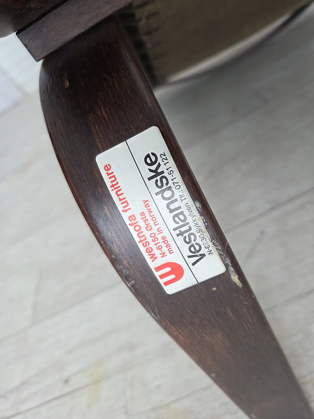 1970s, Norwegian design by Ingmar Relling, chair, model "Siesta". 14