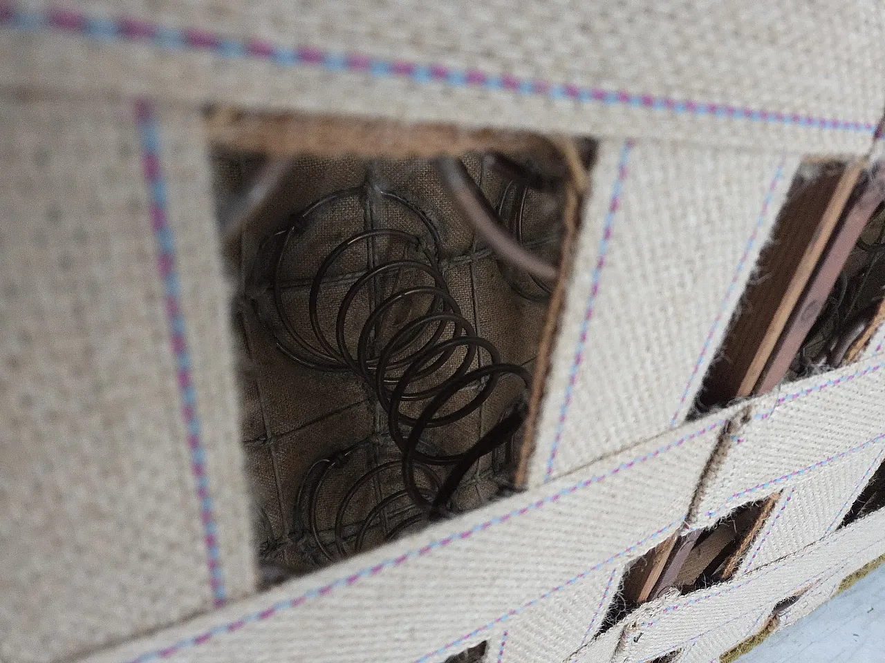 Danish 2-seater Banana sofa velour, beech wood, 1960s 15