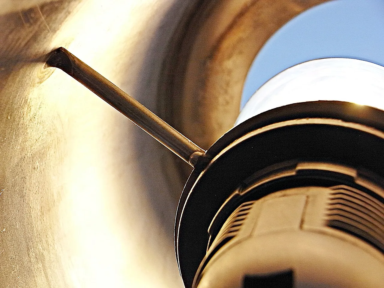 Lampada da tavolo cromata di Gunter Lambert, anni '90 5