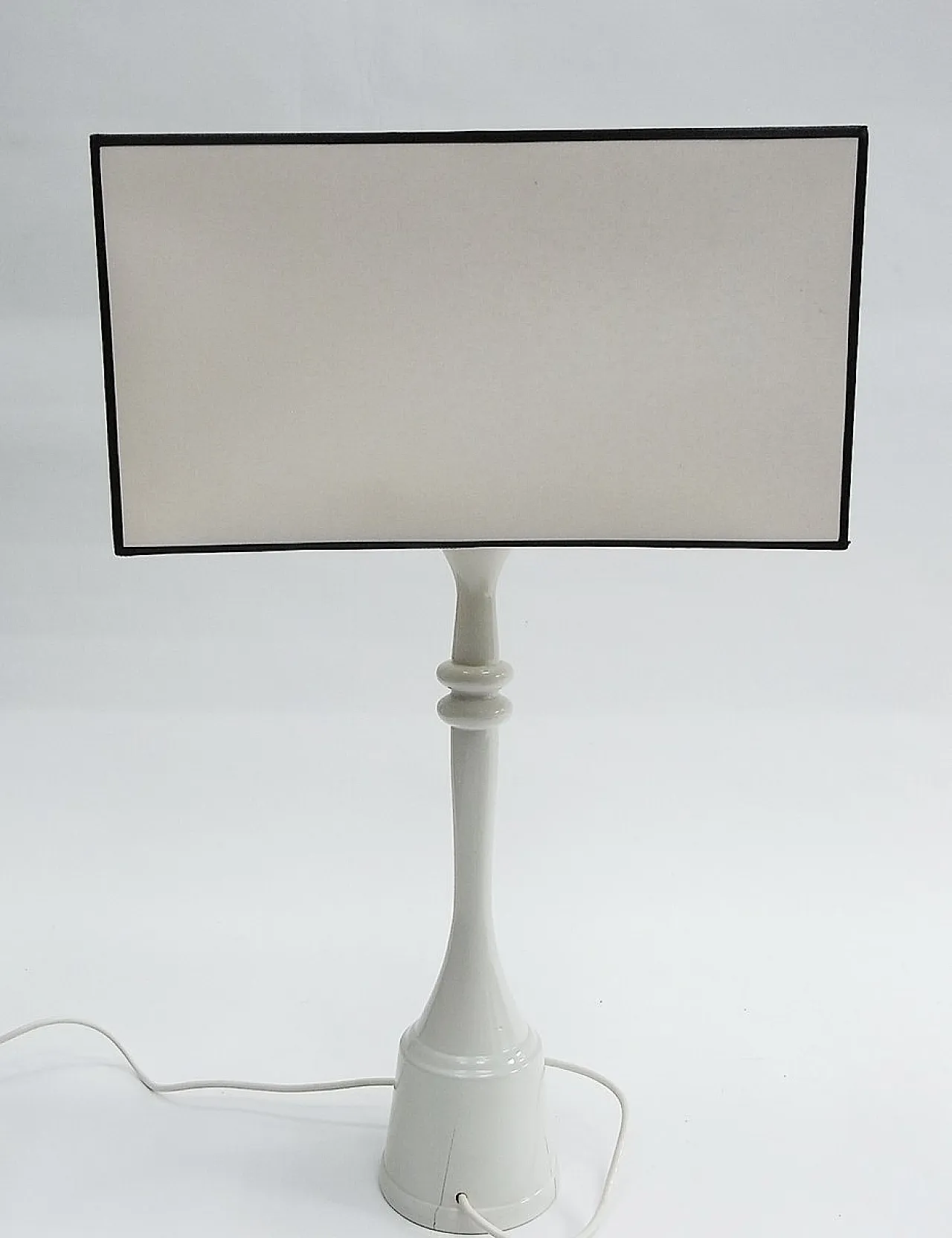 Lampada da tavolo Disquare ibrida di Gunter Lambert, anni '70 5