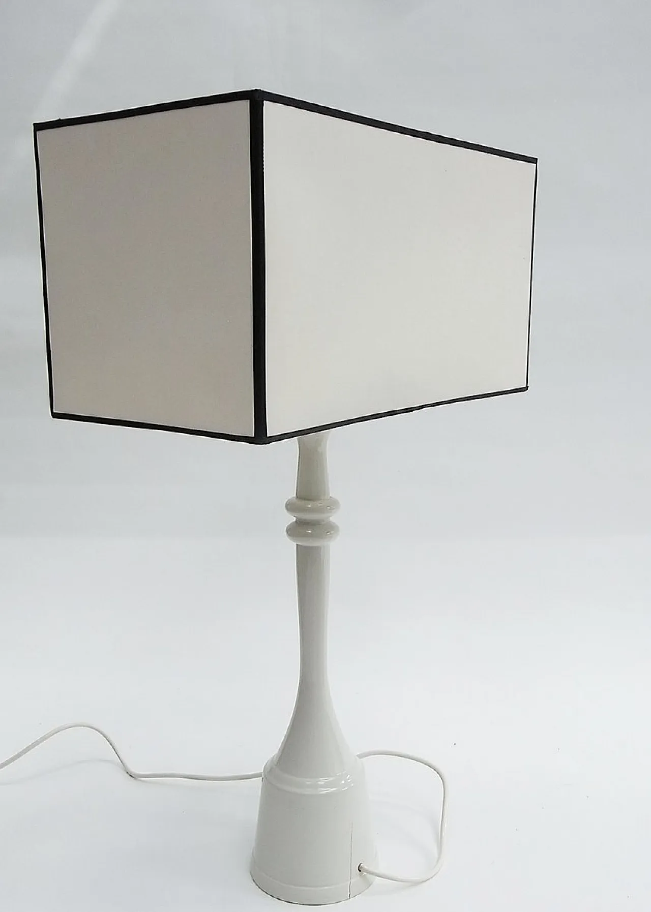 Lampada da tavolo Disquare ibrida di Gunter Lambert, anni '70 7