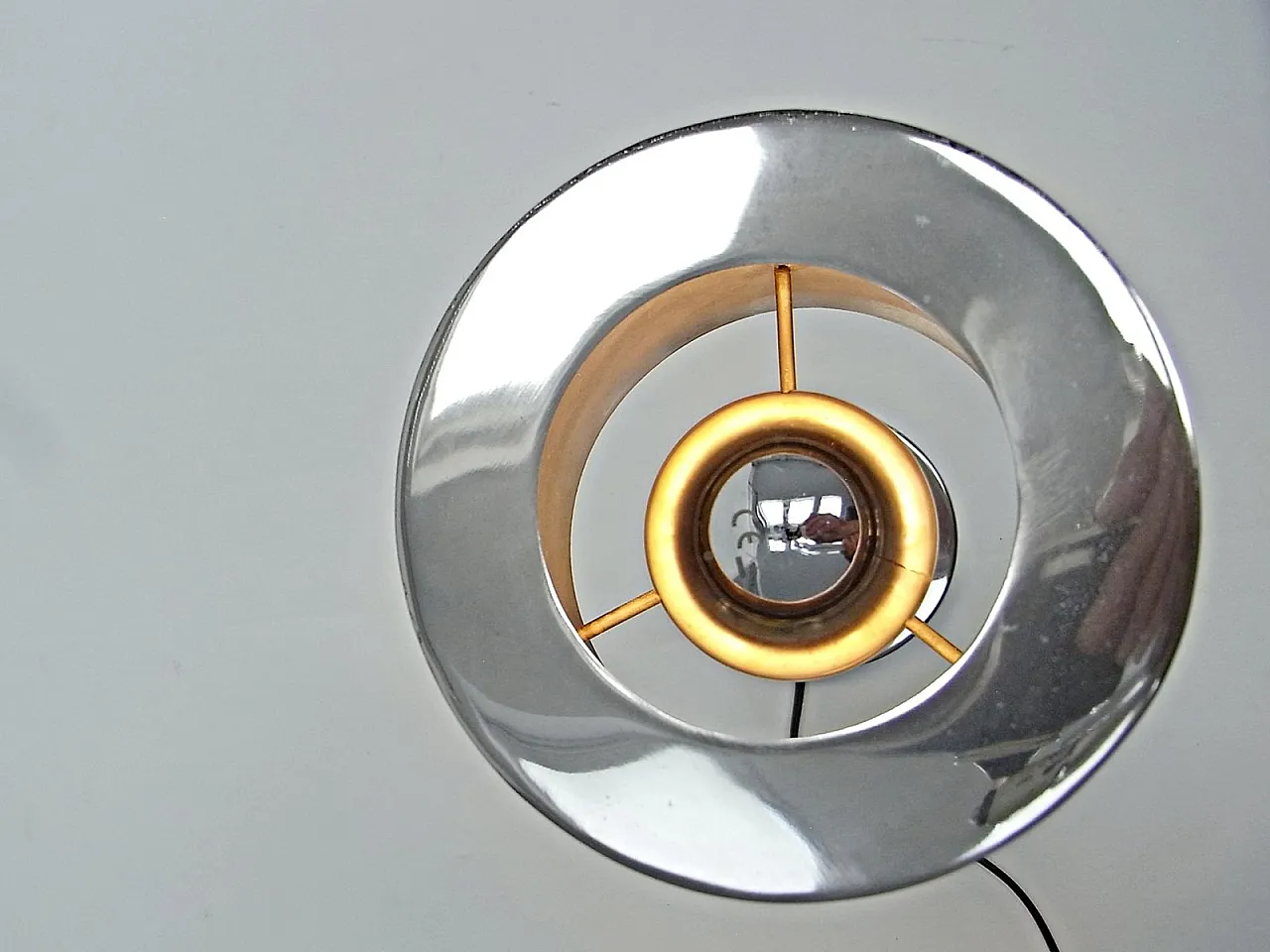 Lampada da tavolo cromata di Gunter Lambert, anni '90 9