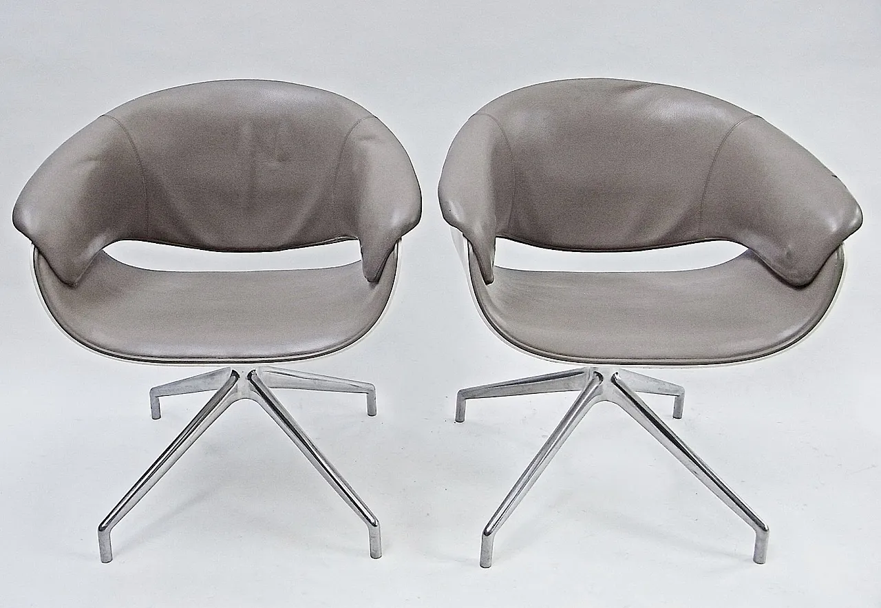 Pair of Sina Armchairs by Uwe Fischer for B&B Italia, 2004 1