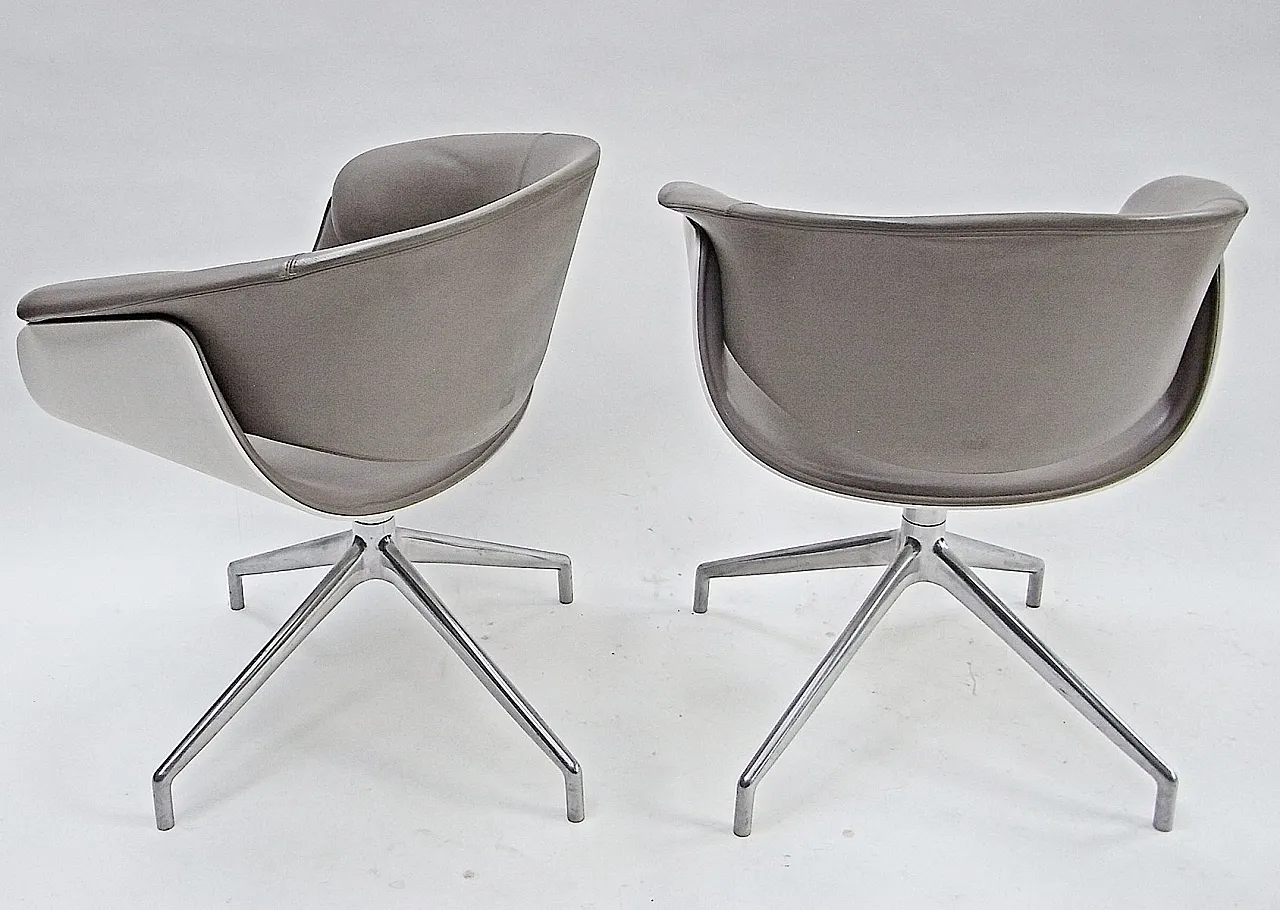Pair of Sina Armchairs by Uwe Fischer for B&B Italia, 2004 4