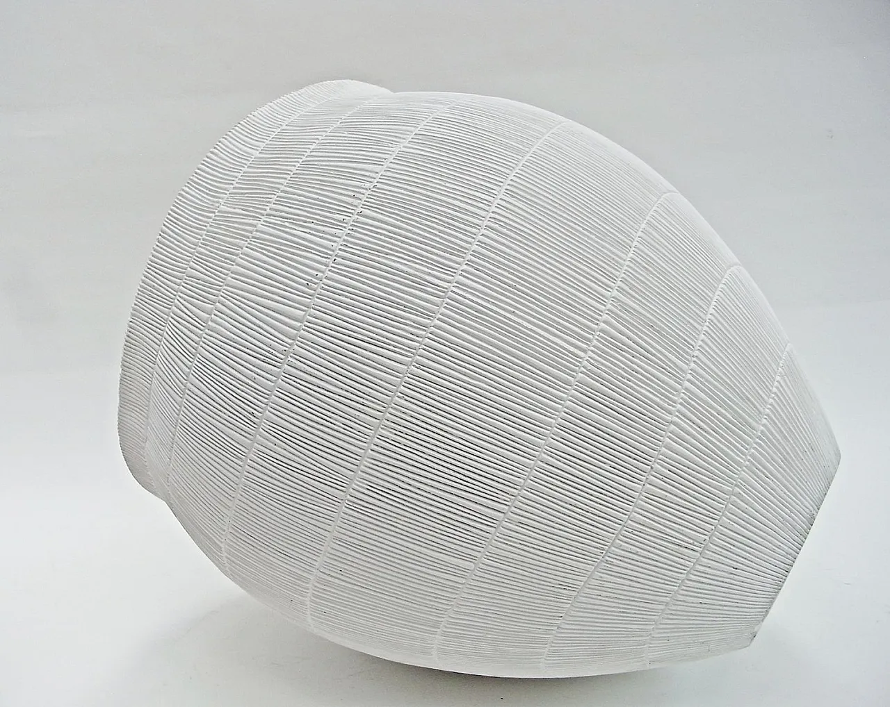 Vaso Amorphe in fibra di vetro bianca di Gunter Lambert, anni 2000 8