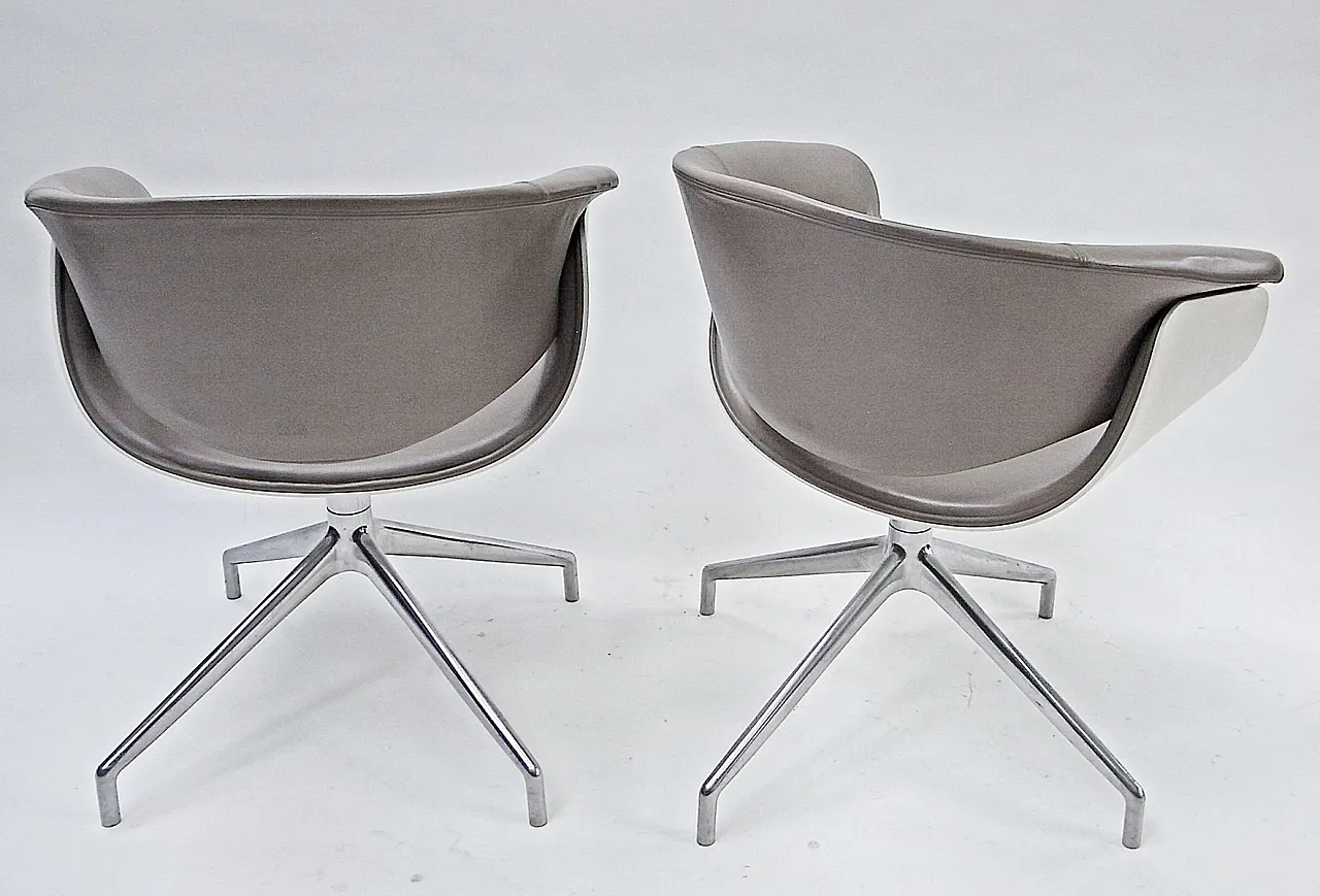 Pair of Sina Armchairs by Uwe Fischer for B&B Italia, 2004 5
