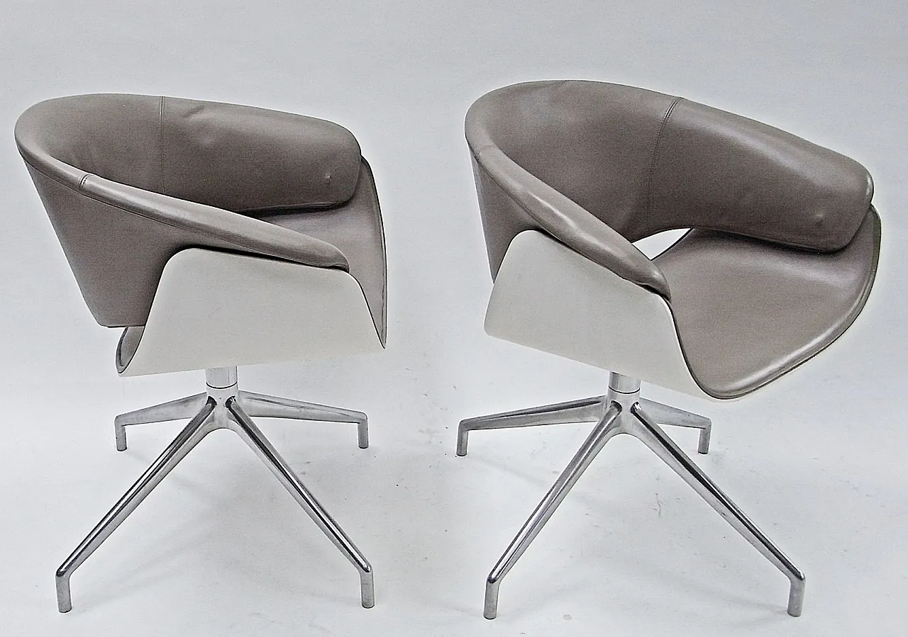 Pair of Sina Armchairs by Uwe Fischer for B&B Italia, 2004 7