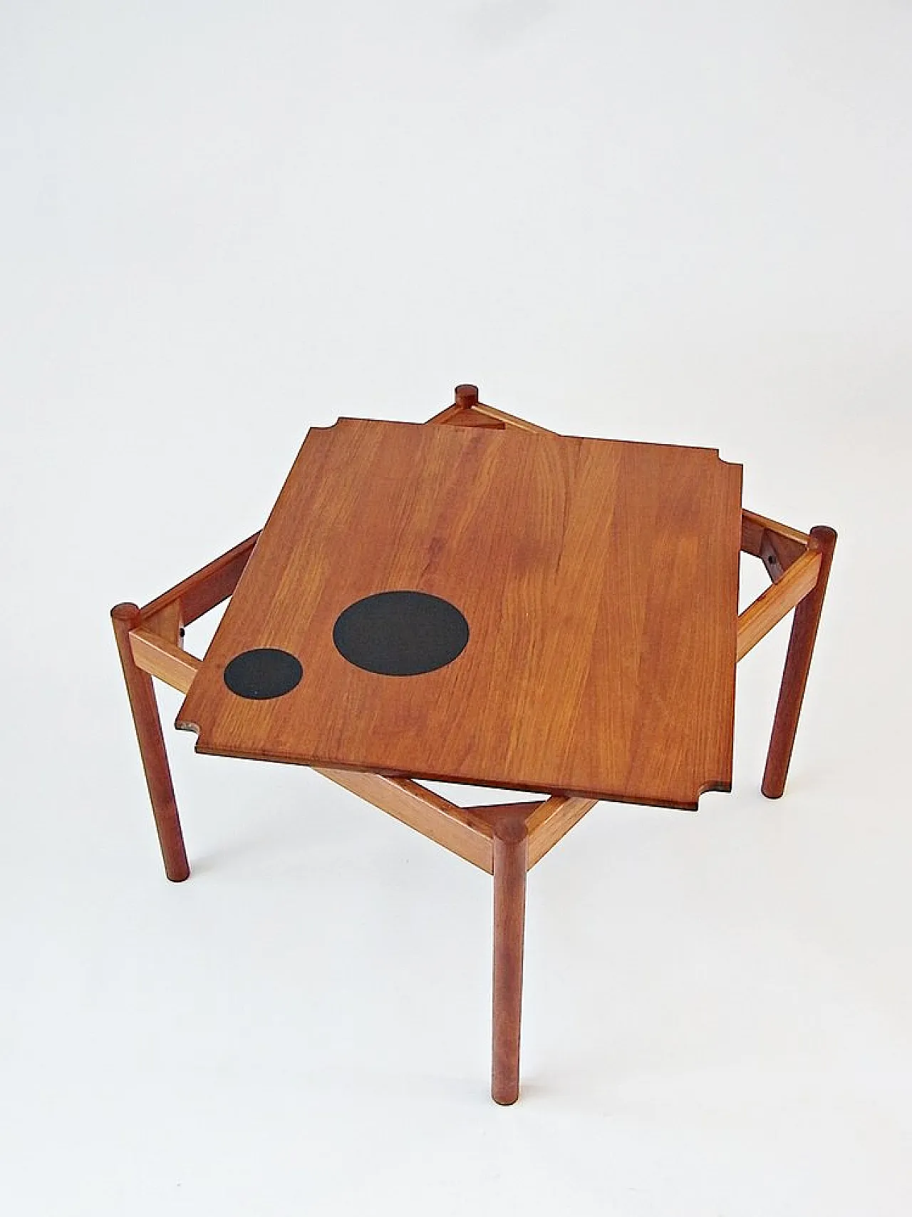 Coppia di tavolini in teak di Magnus Olessen per Durup, anni '60 7