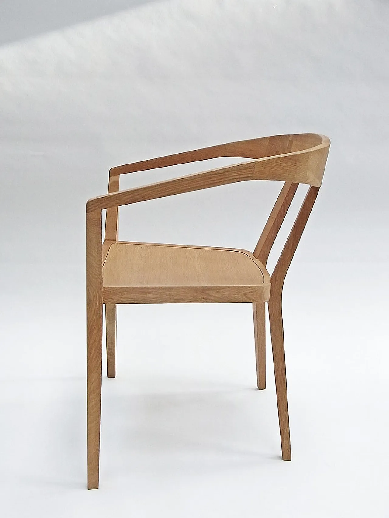 Coppia di poltrone in quercia di Gunter Lambert, anni 2000 9