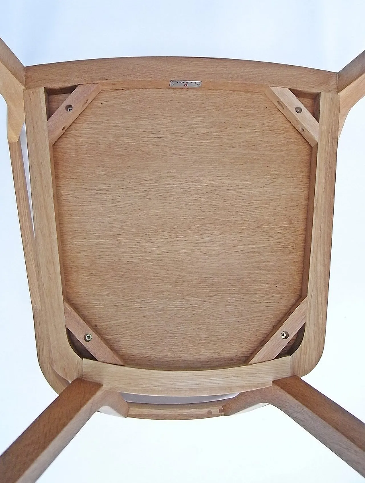 Coppia di poltrone in quercia di Gunter Lambert, anni 2000 13