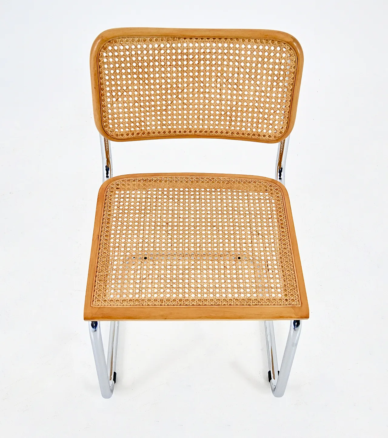 6 Sedie da pranzo stile B32 di Marcel Breuer, anni '80 8