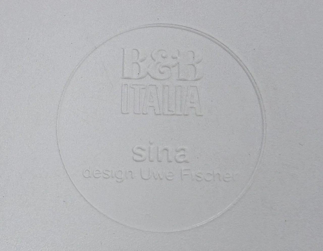 4 Poltrone Sina di Uwe Fischer per B&b Italia, anni 2000 23