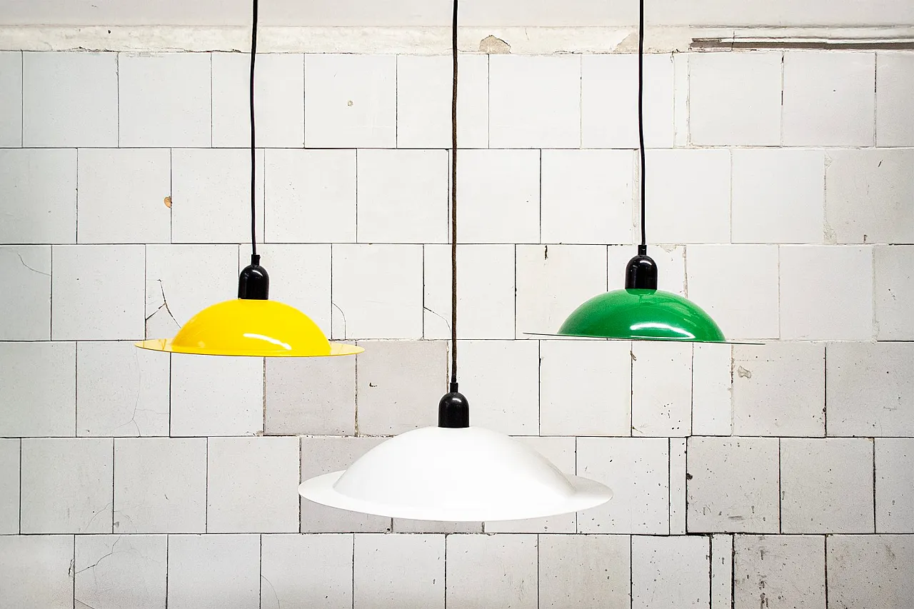 3 Lampiatta lamps, 1970s 1