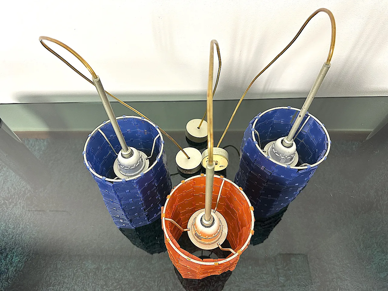 Set 3 Lampade BLOC T – Design Rodolfo Dordoni per Arteluce / Flos – An 1