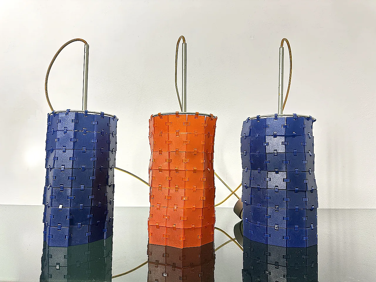 Set 3 Lampade BLOC T – Design Rodolfo Dordoni per Arteluce / Flos – An 8