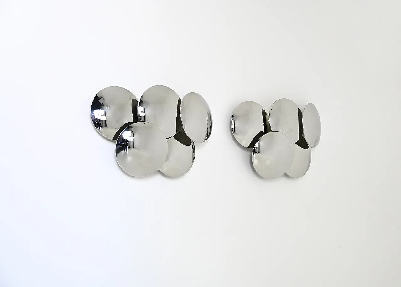 Pair of wall lamps by Goffredo Reggiani for Reggiani, 1970s 1