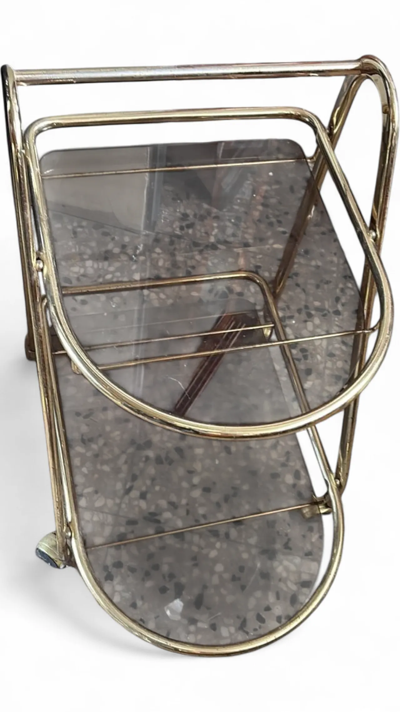 Carrello Bar stile Hollywood Regency,  anni '70 6