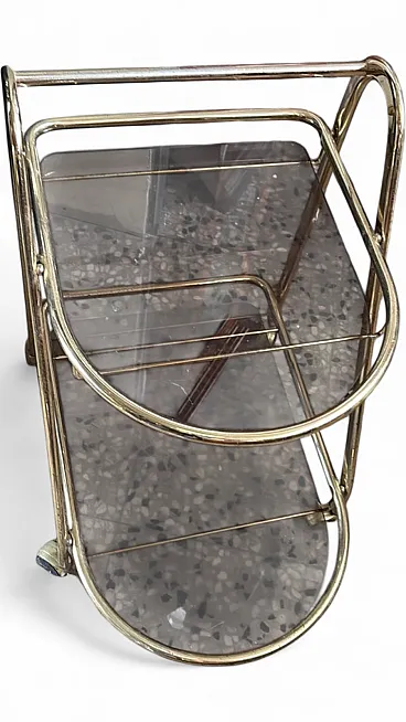 Carrello Bar stile Hollywood Regency,  anni '70