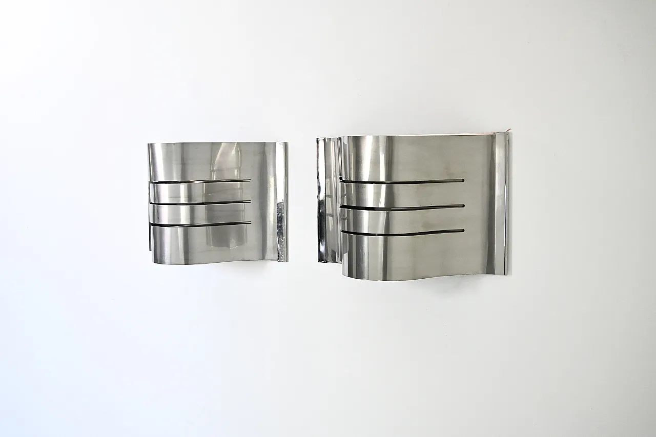 Coppia di lampade da parete, Italia, anni '60 5