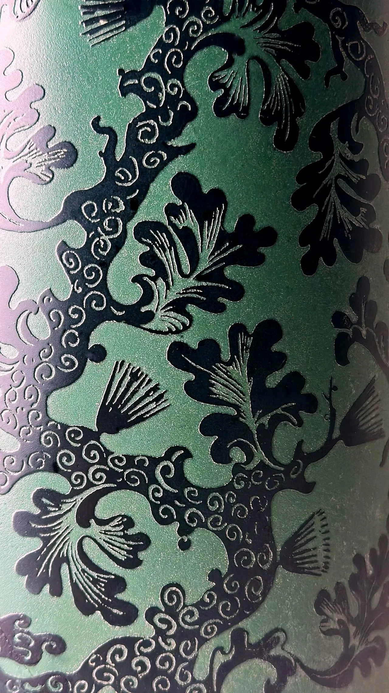 Mid-Century Modern ceramic vase by Arrigo Finzi, 20th century 10