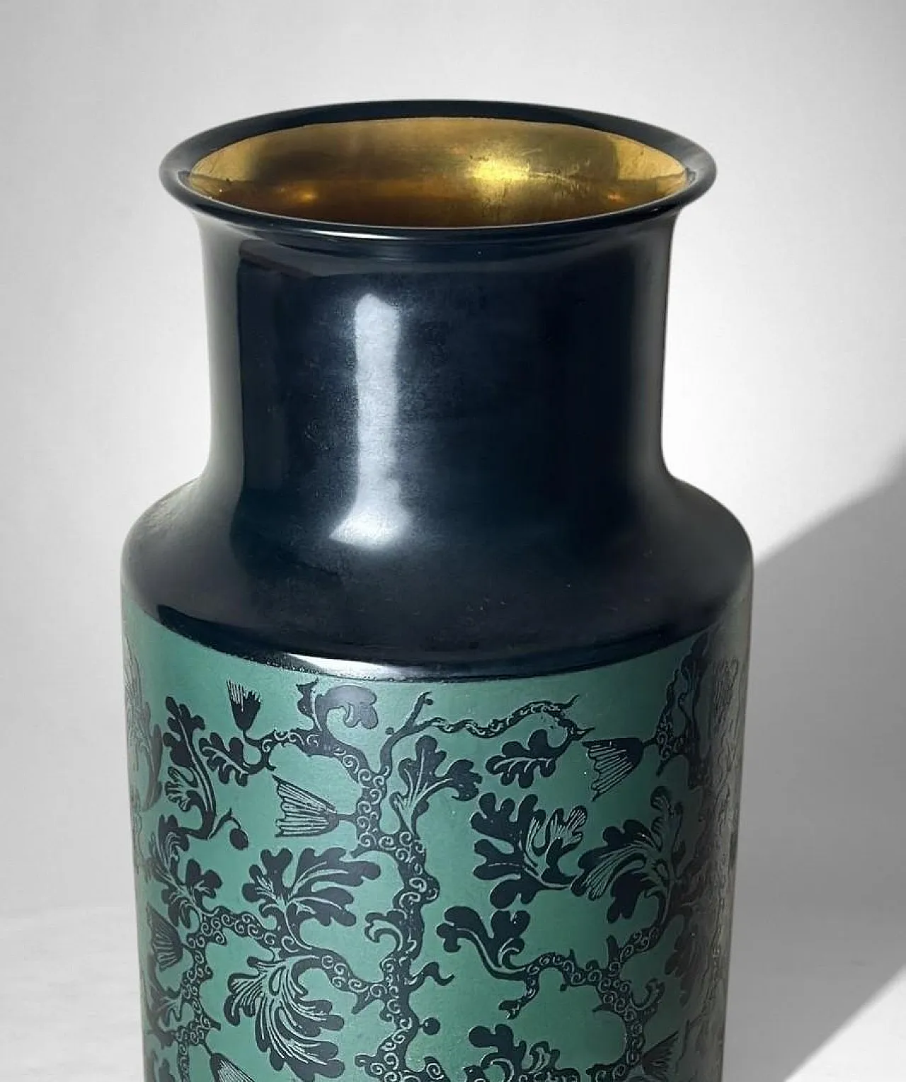 Mid-Century Modern ceramic vase by Arrigo Finzi, 20th century 11