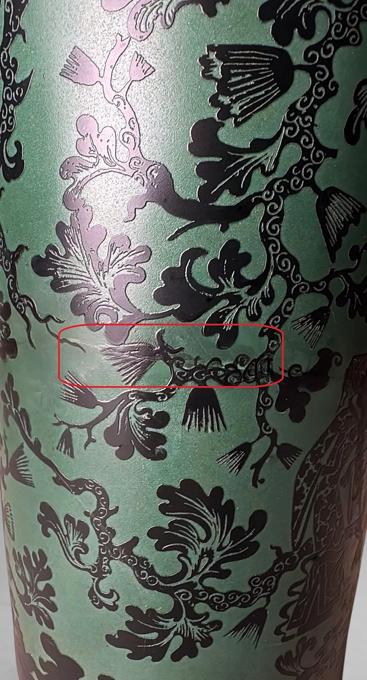 Mid-Century Modern ceramic vase by Arrigo Finzi, 20th century 14