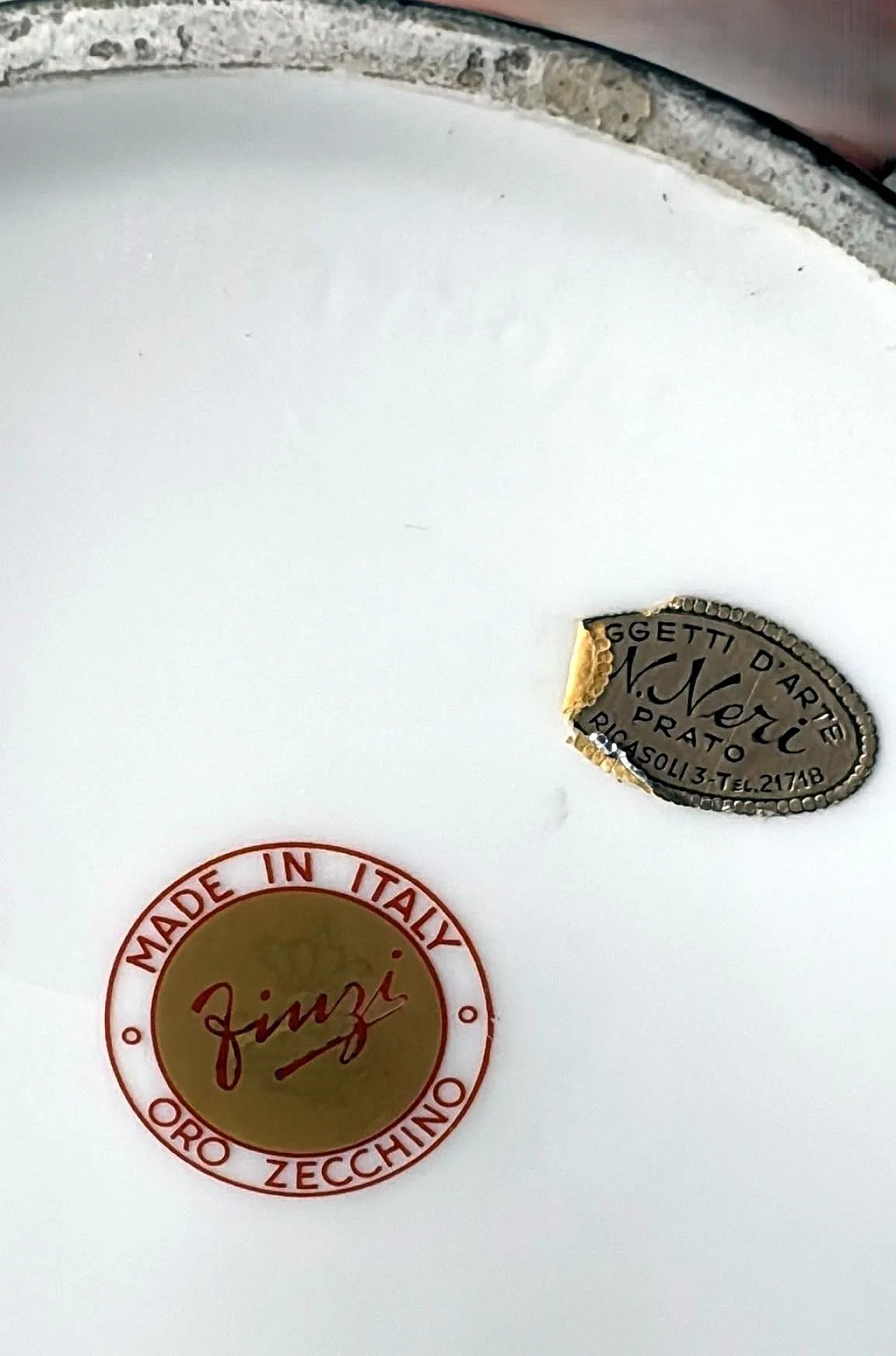 Mid-Century Modern ceramic vase by Arrigo Finzi, 20th century 15