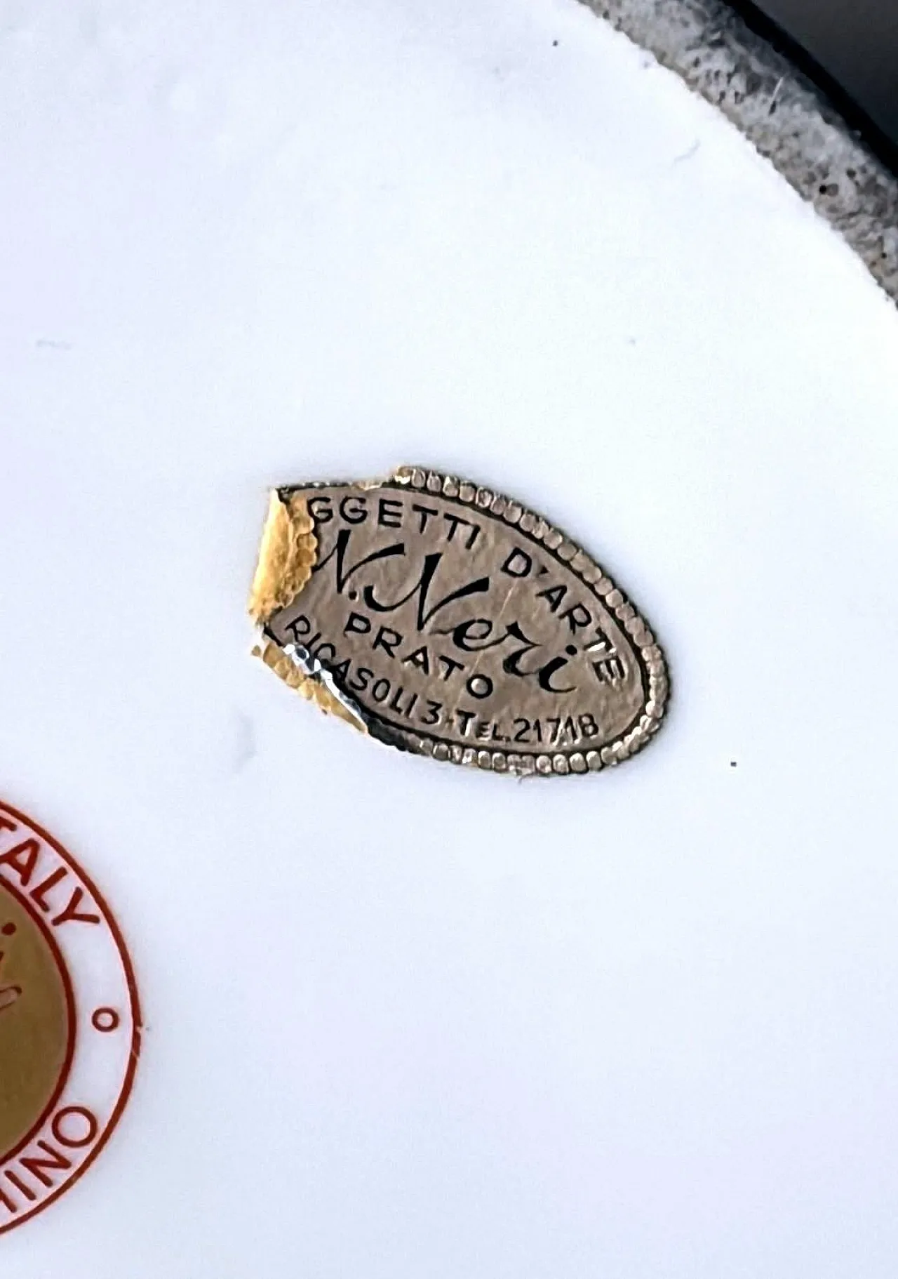 Mid-Century Modern ceramic vase by Arrigo Finzi, 20th century 16