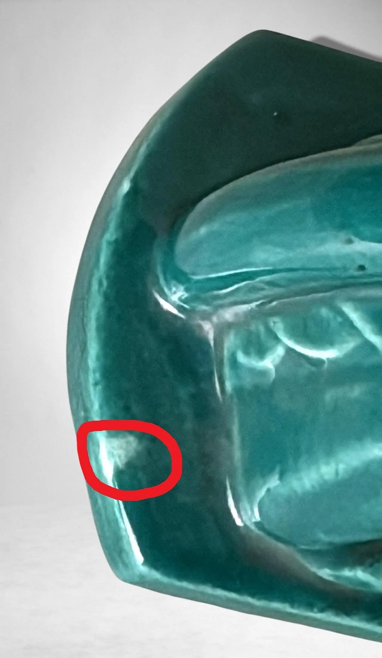 Art Deco Saint-Clément style panther green-glazed ceramic,20th century 16