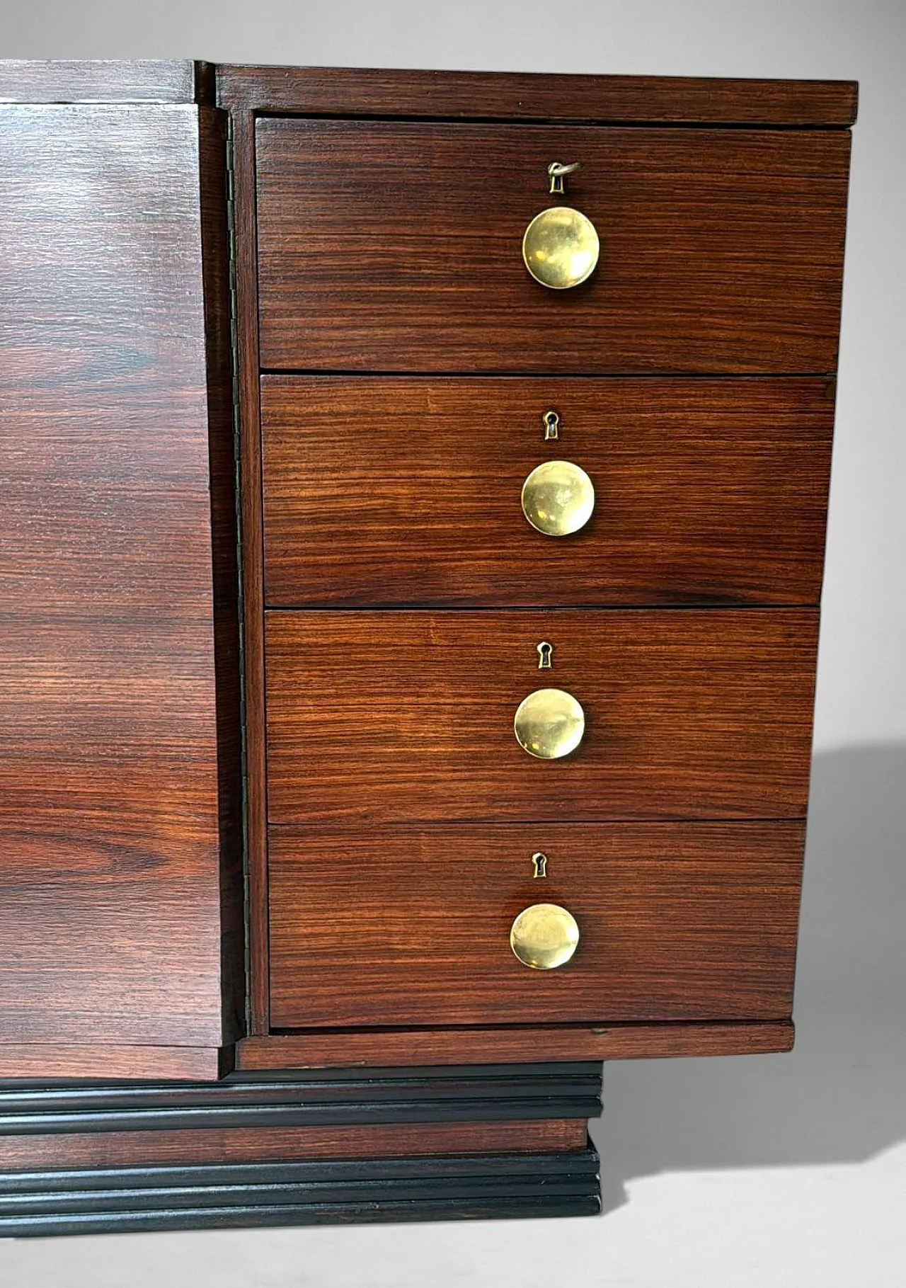 Art Deco Sapele wood sideboard, 20th century 6
