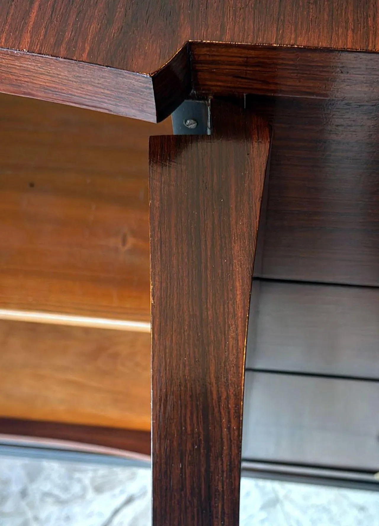 Art Deco Sapele wood sideboard, 20th century 13