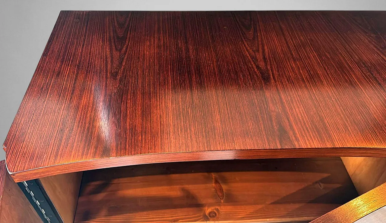 Art Deco Sapele wood sideboard, 20th century 14