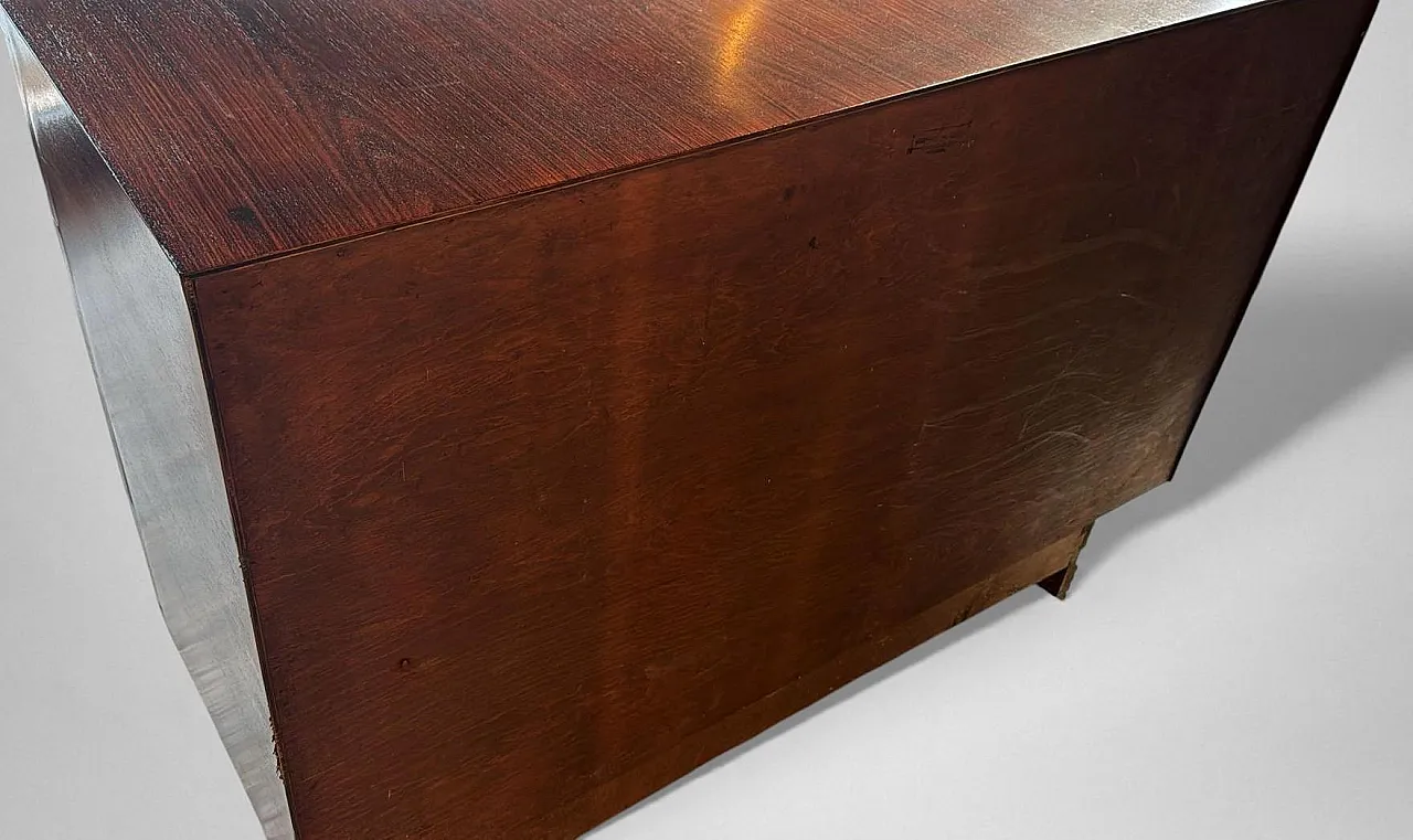 Art Deco Sapele wood sideboard, 20th century 15