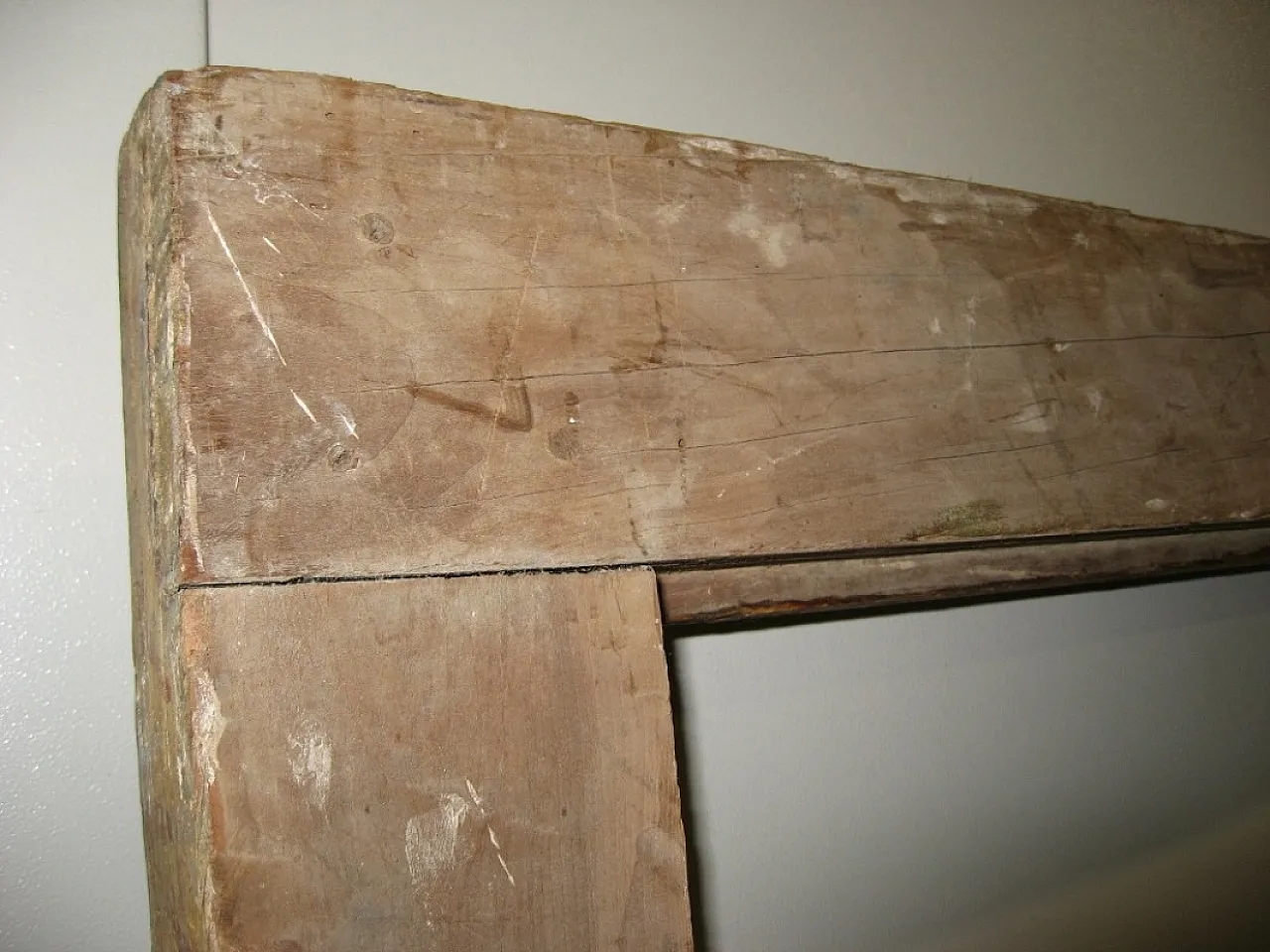 Cornice antica marmorizzata, '600 8