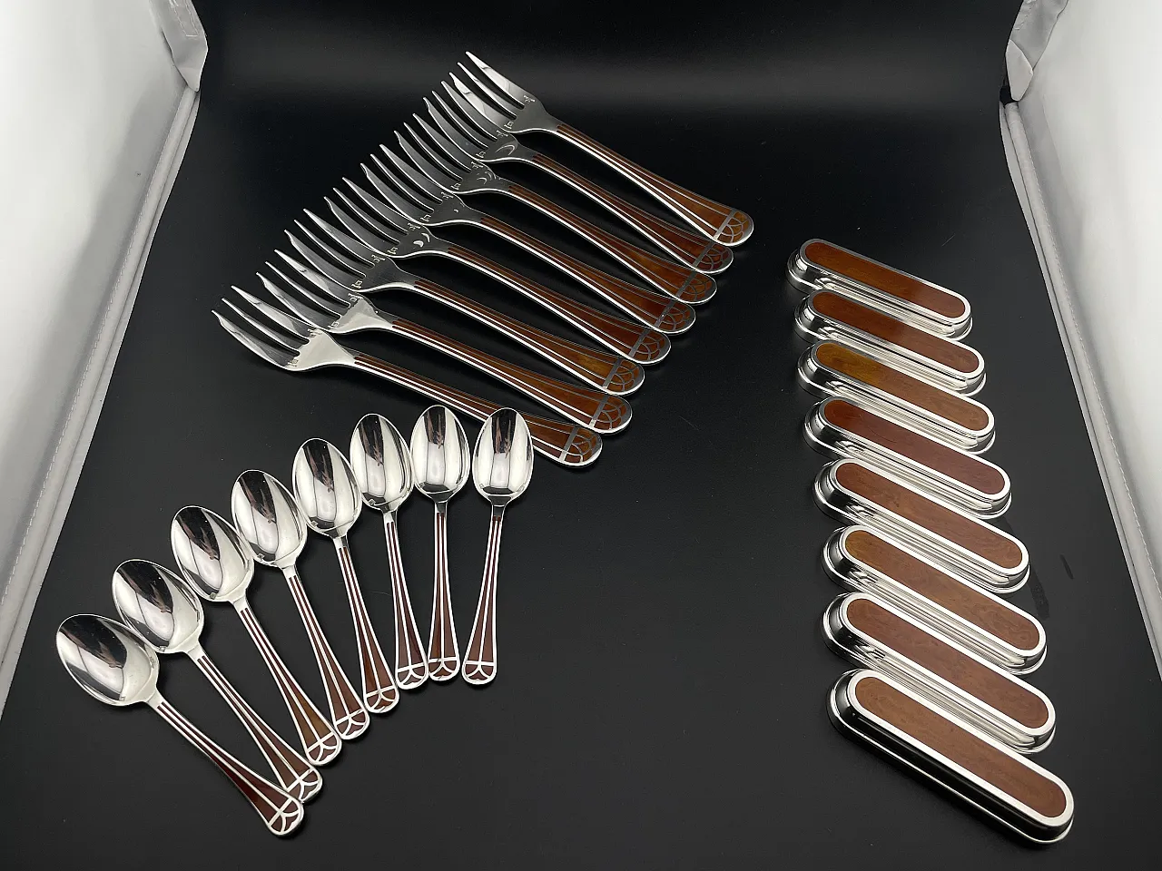Talisamn Sienna cutlery set by Christofle 51 pieces, 90s 1