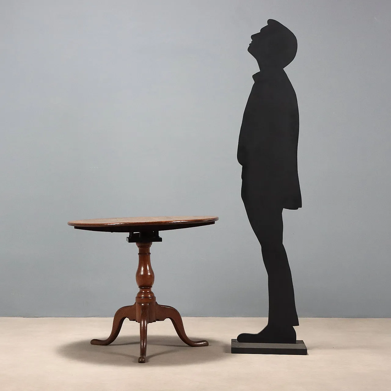 Consolle in rovere, metà '800 3