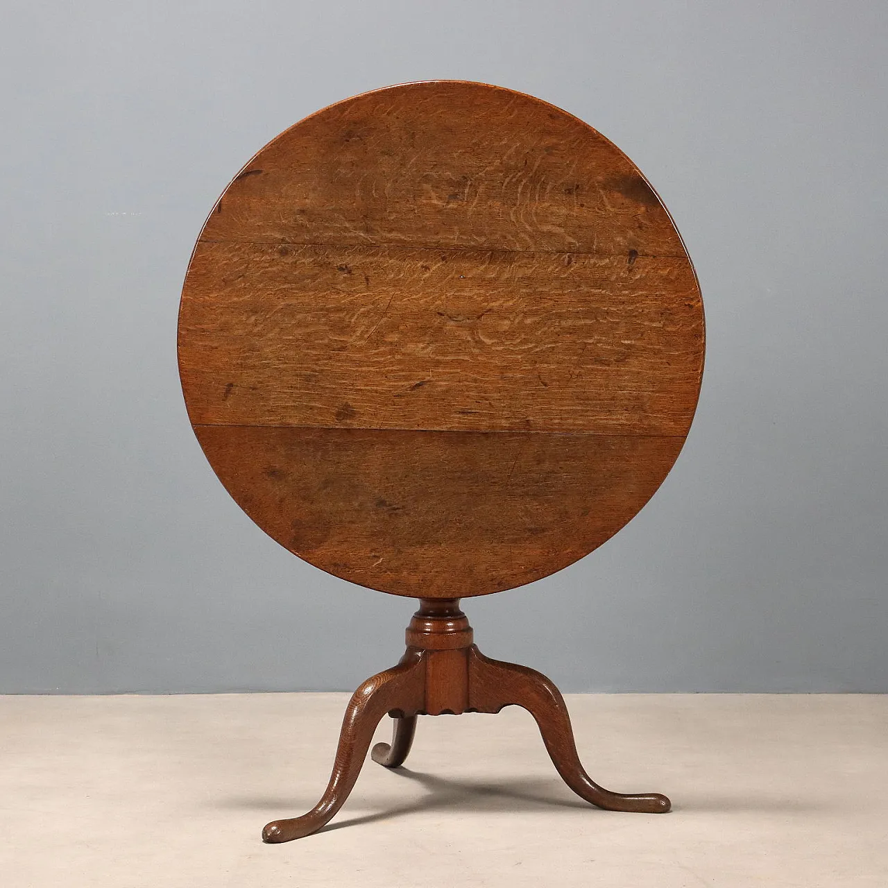 Consolle in rovere, metà '800 4