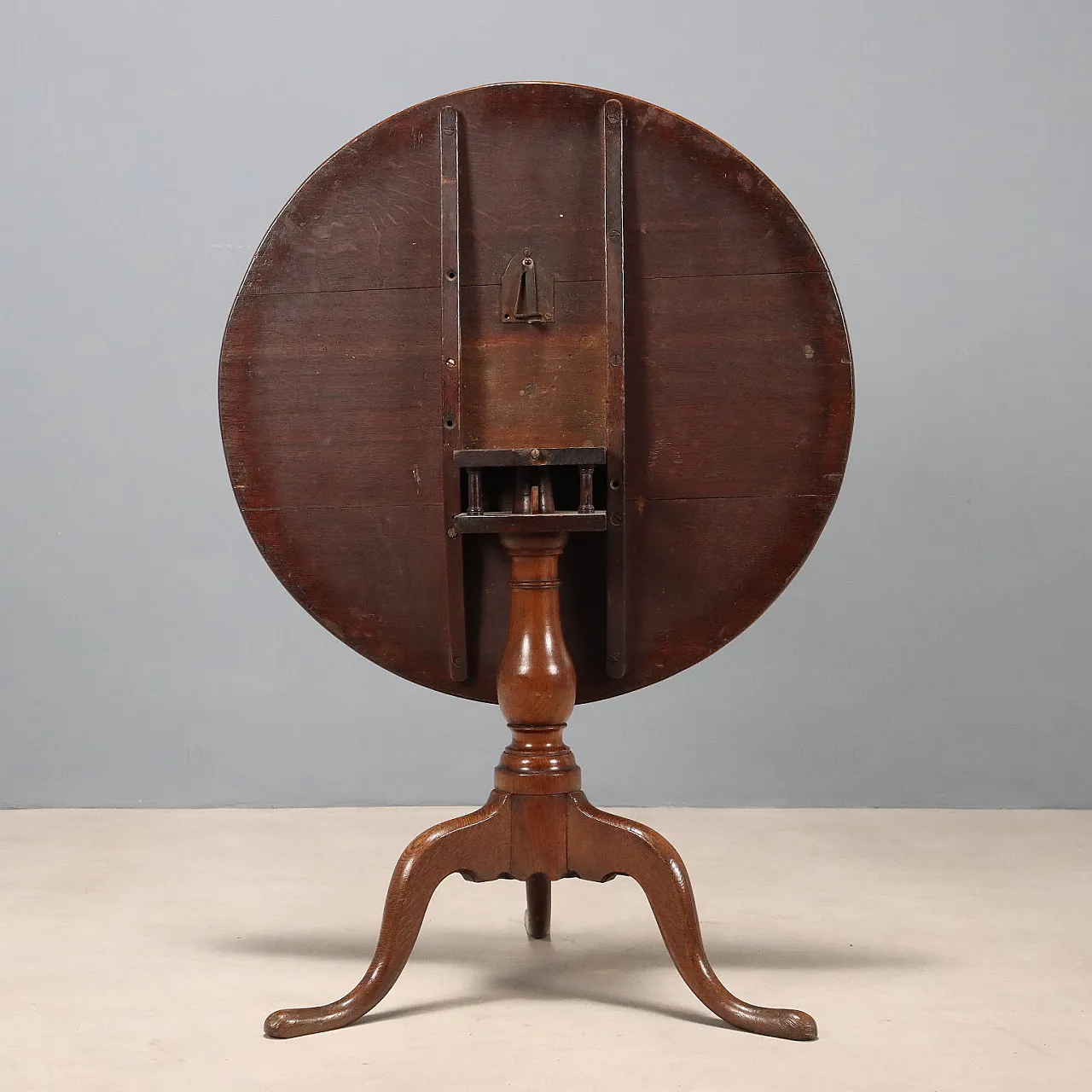 Consolle in rovere, metà '800 6