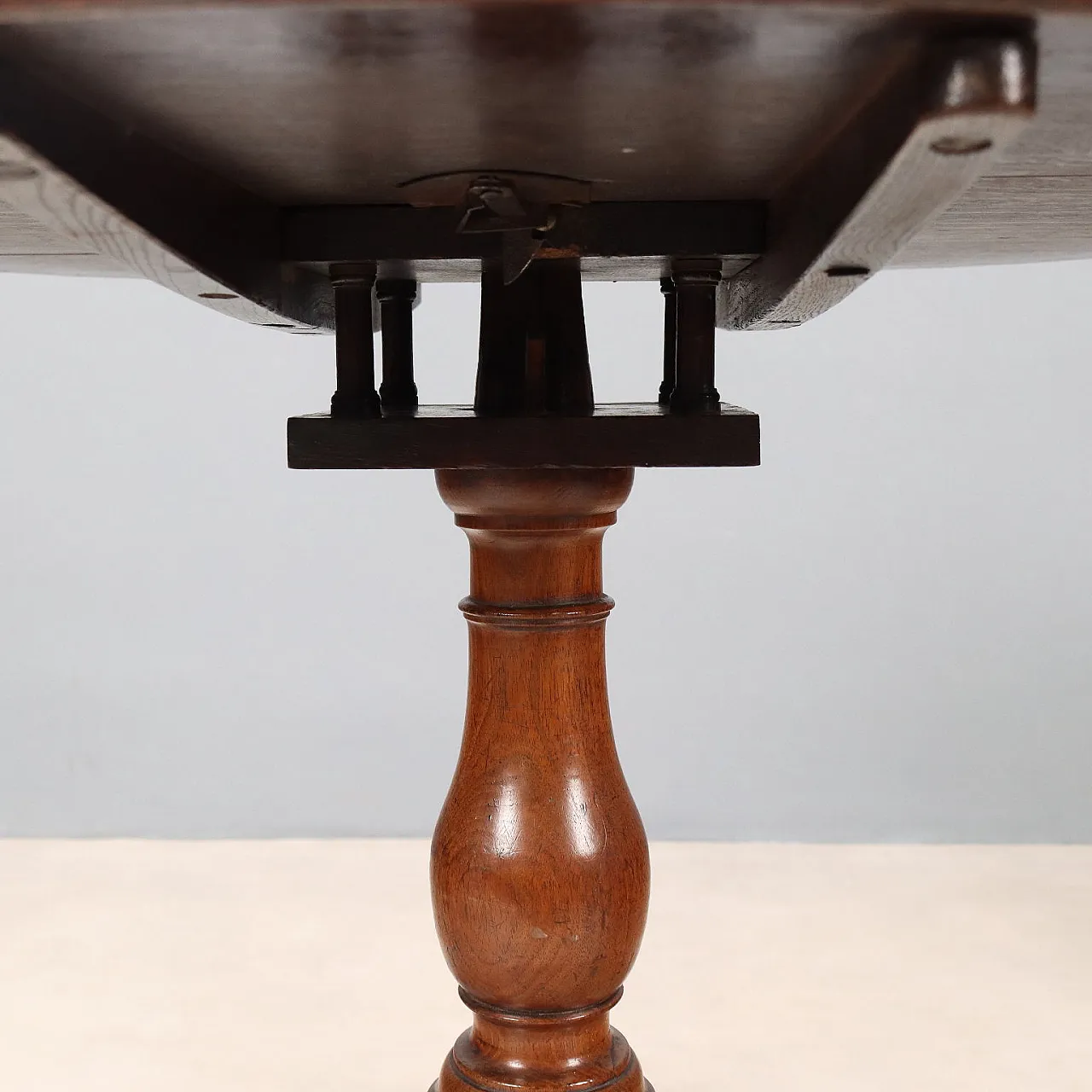 Consolle in rovere, metà '800 7