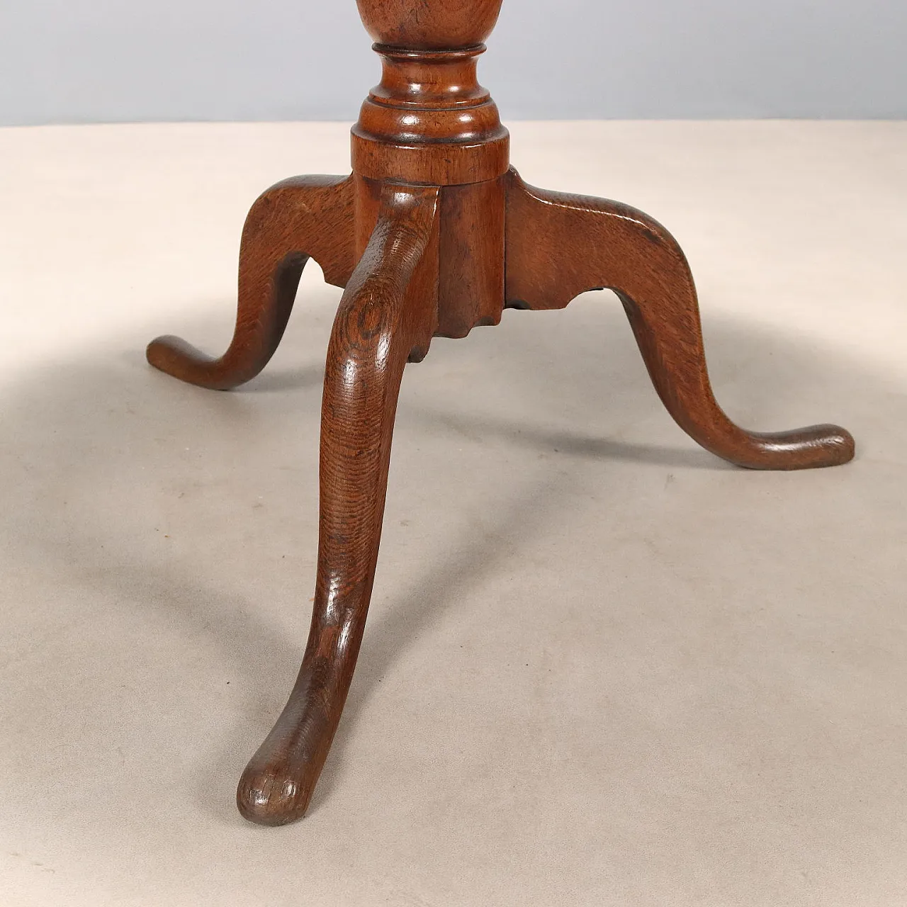 Consolle in rovere, metà '800 8