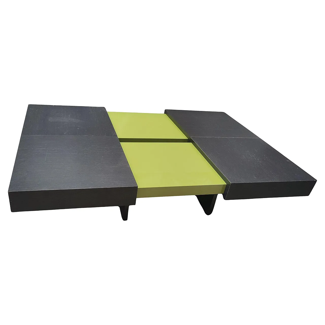 Low extendable coffee table by Ligne Roset, France, 1980s 1