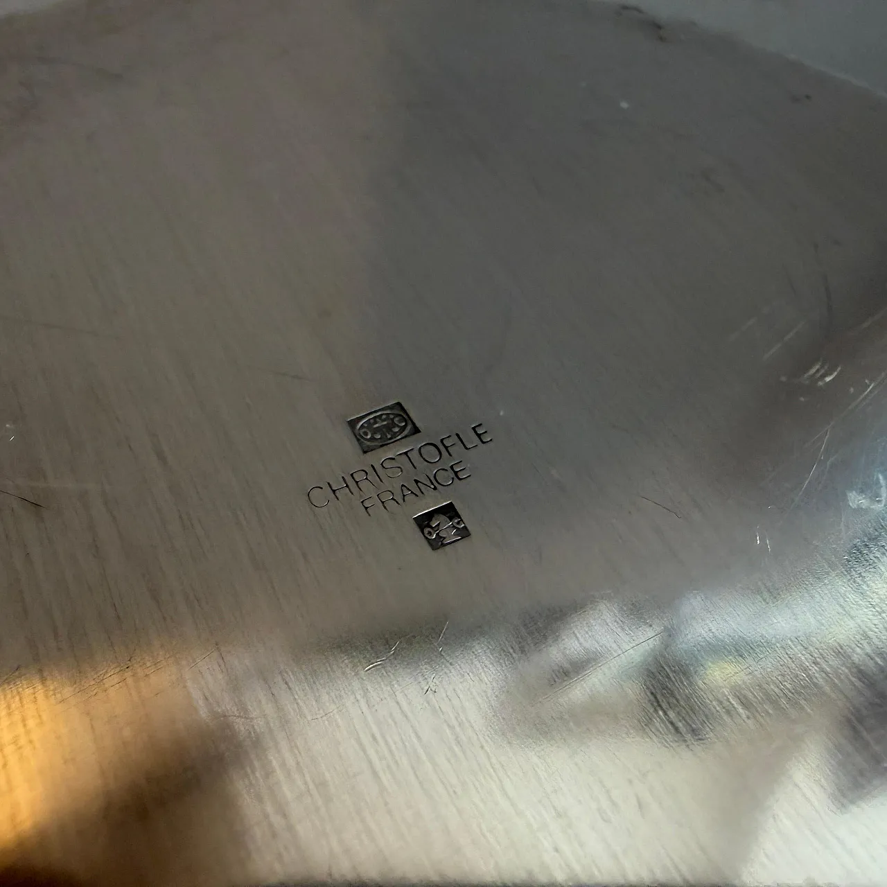 Secchiello placcato argento di Lino Sabattini per Christofle, anni '70 4