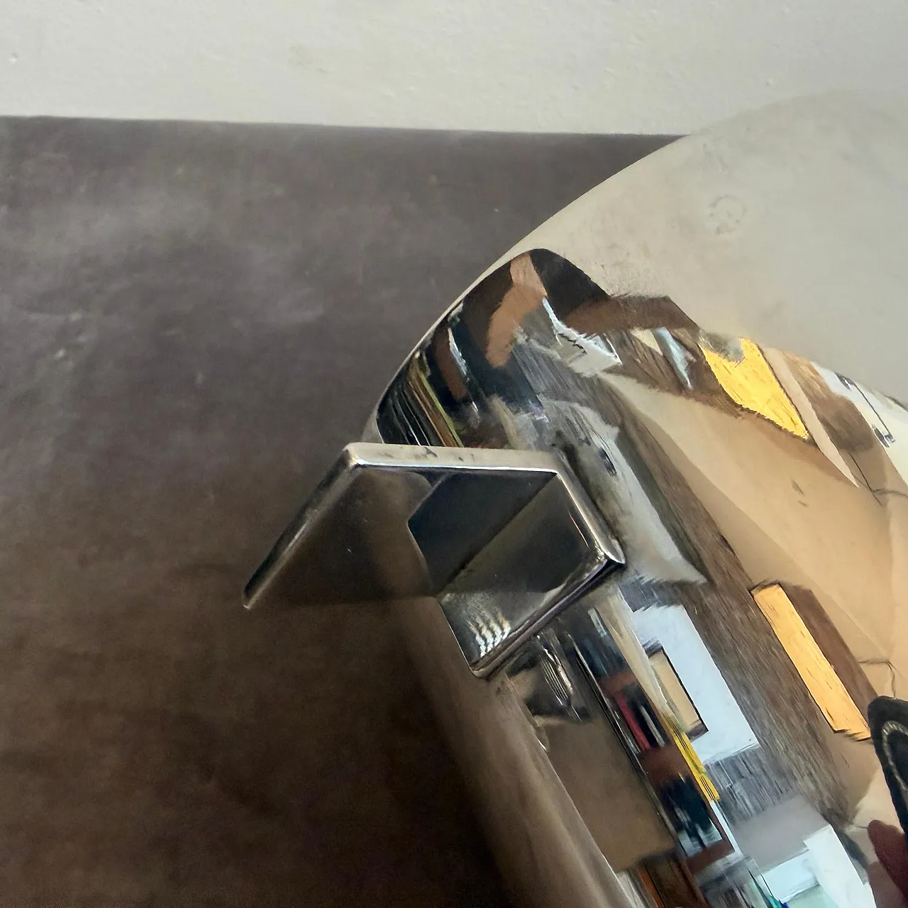 Secchiello placcato argento di Lino Sabattini per Christofle, anni '70 8