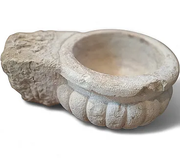 Marble wall stoup, 18th century