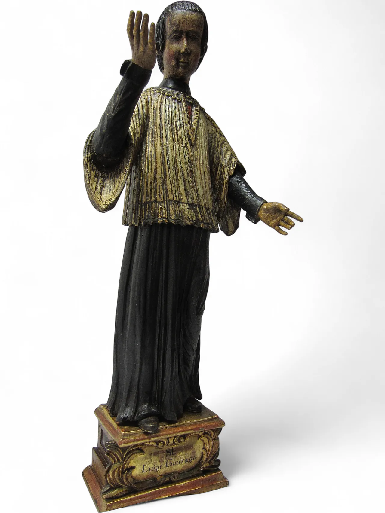 Polychrome wooden sculpture, 17th century 25