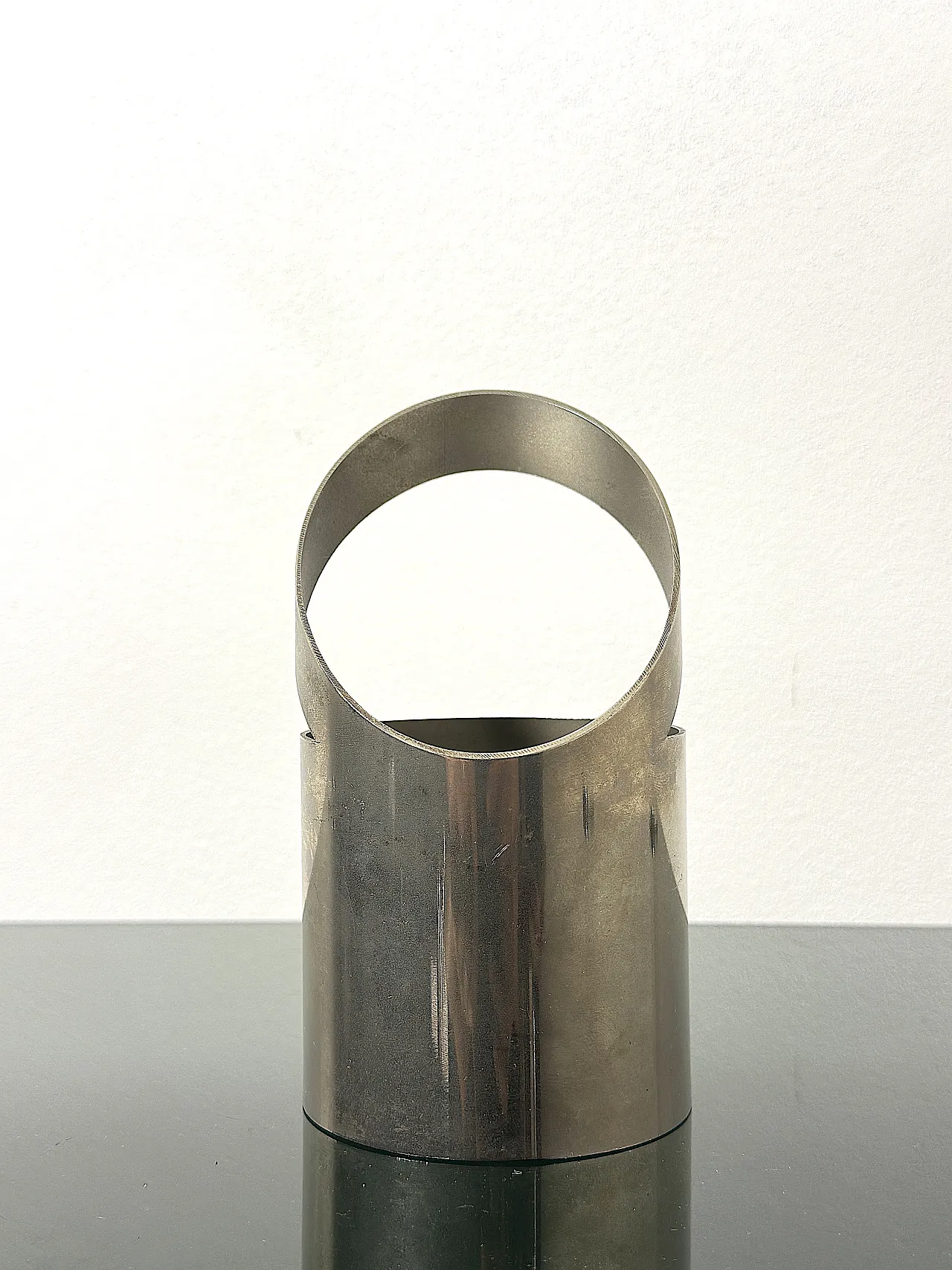 Modernist Vase-Pen Holder Design Paolo Gatti 1970s Made in Italy 2