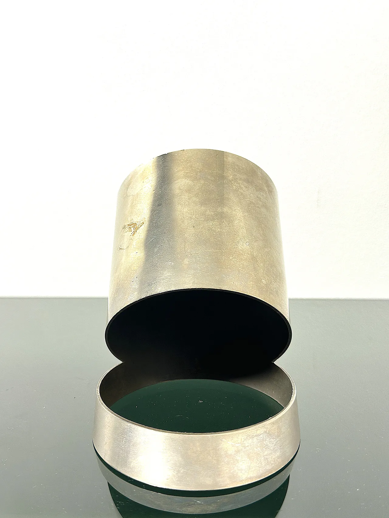 Modernist Vase-Pen Holder Design Paolo Gatti 1970s Made in Italy 5
