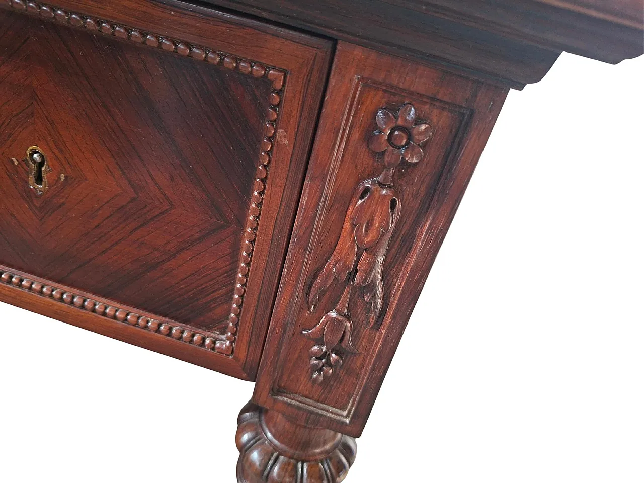 Desk in Neoclassical style, 1950s 8