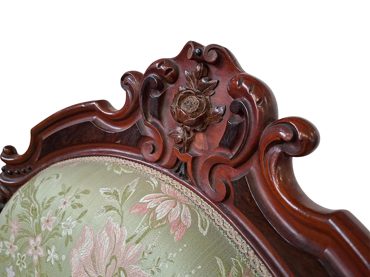 Pair of armchairs Balloon Back, 19th century 5