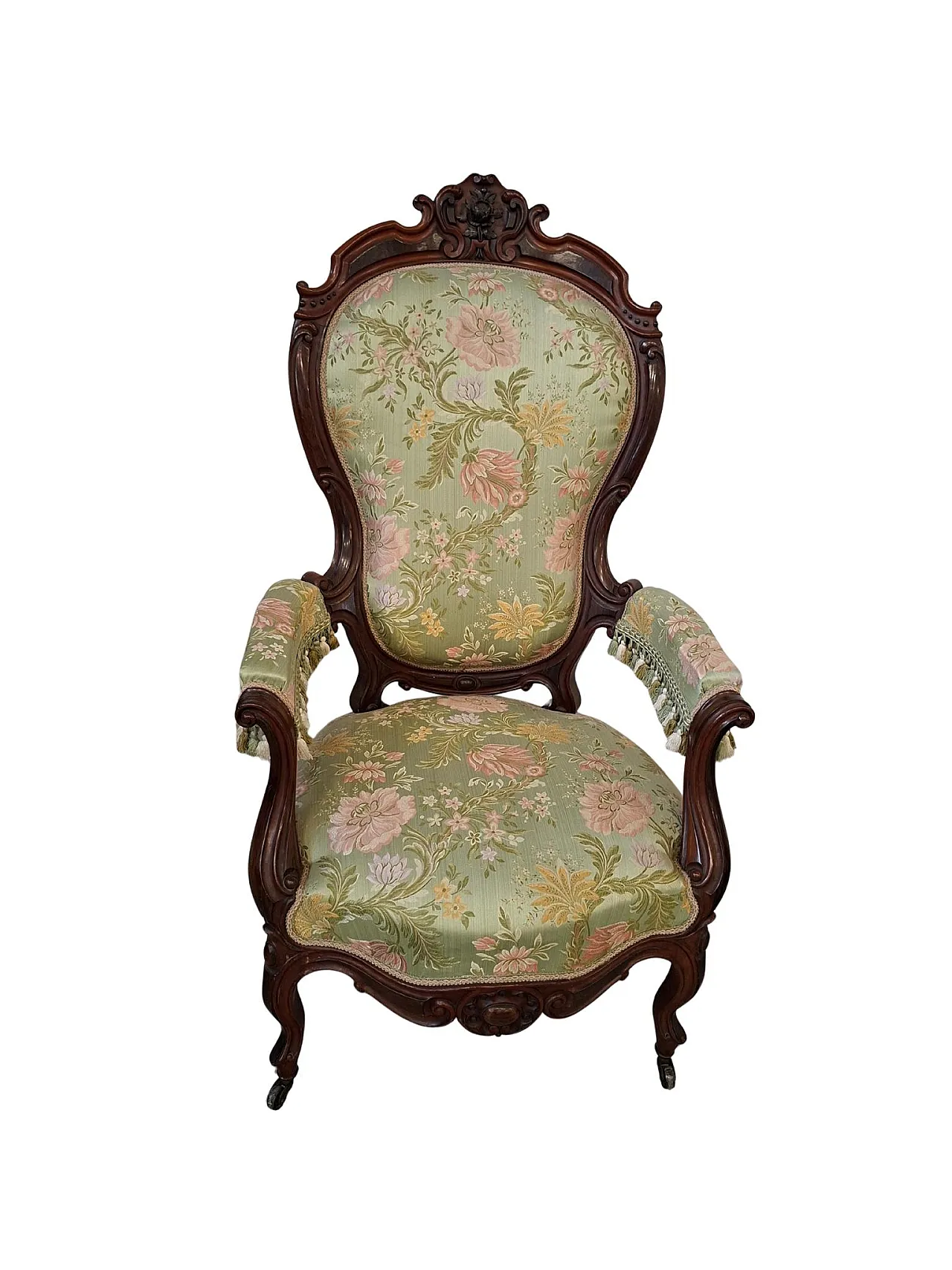 Pair of armchairs Balloon Back, 19th century 6